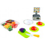 Košík so zeleninou na krájanie + váha